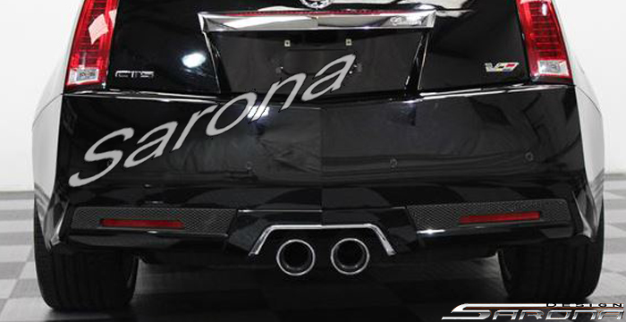 Custom Cadillac CTS  Coupe Rear Bumper (2008 - 2013) - Call for price (Part #CD-013-RB)